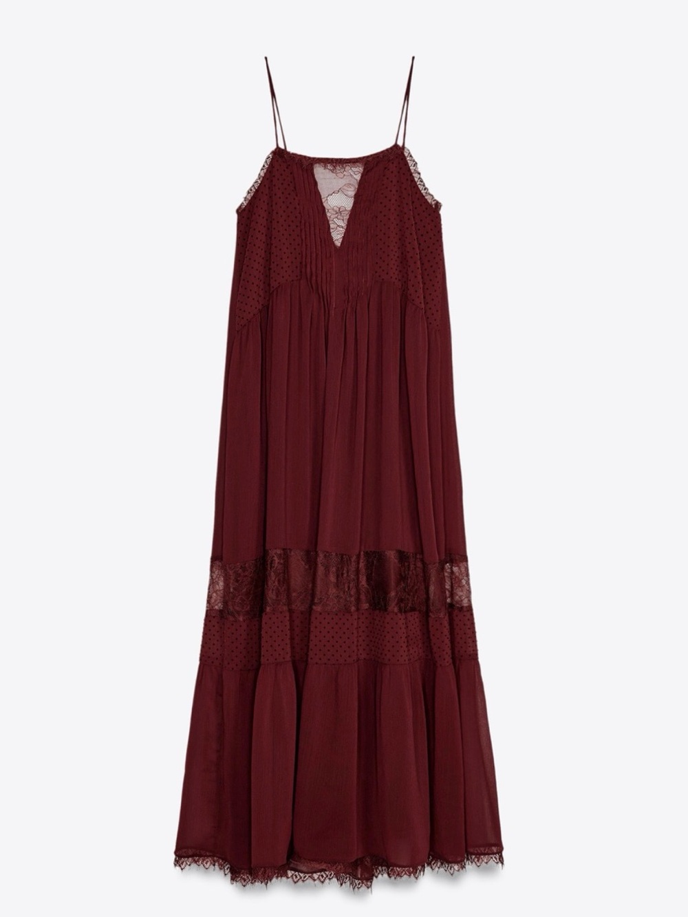 Zara Lace Midi Dress